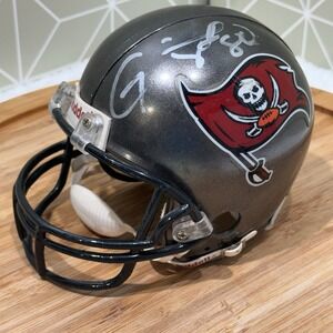 MICHAEL CLAYTON SIGNED TAMPA‎ BAY BUCCANEERS MINI HELMET